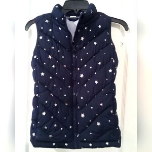 Gap Kids Navy Star-Patterned Puffer Vest
